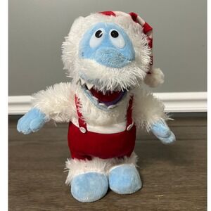 Rudolph Bumble Abominable Snowman Plush ChristmasSIde Stepper Toy WORKS